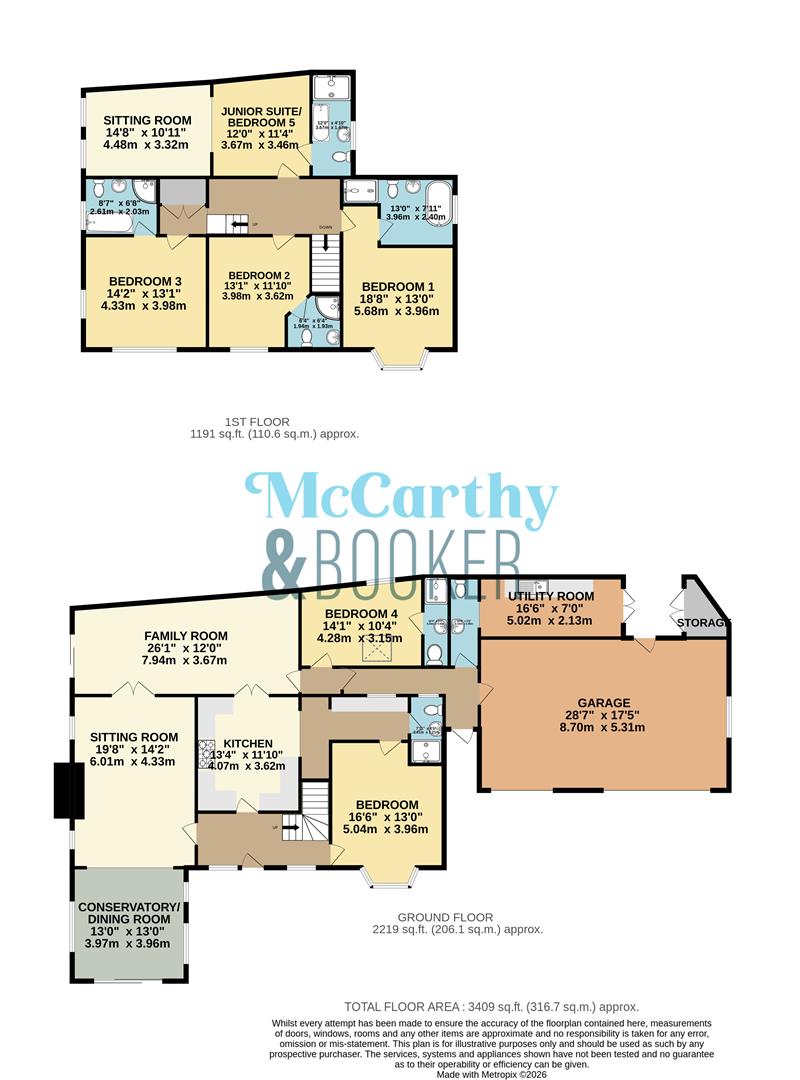 ESTABLISHED HOLIDAY BUSINESS OR SPACIOUS HOME - Mill Square, Wootton Bridge floorplan